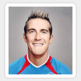 Fernando Ricksen digital Painting Sticker